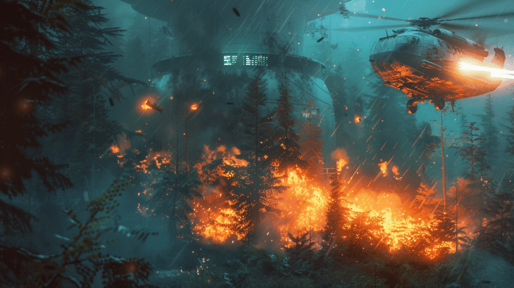 Kriegswaffen über unserer friedlichen Insel... Warum provoziert ihr sie so?